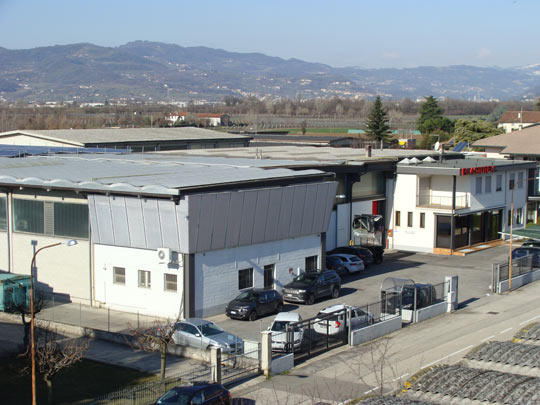 Registered office and production site in Montecchio Maggiore (VI)